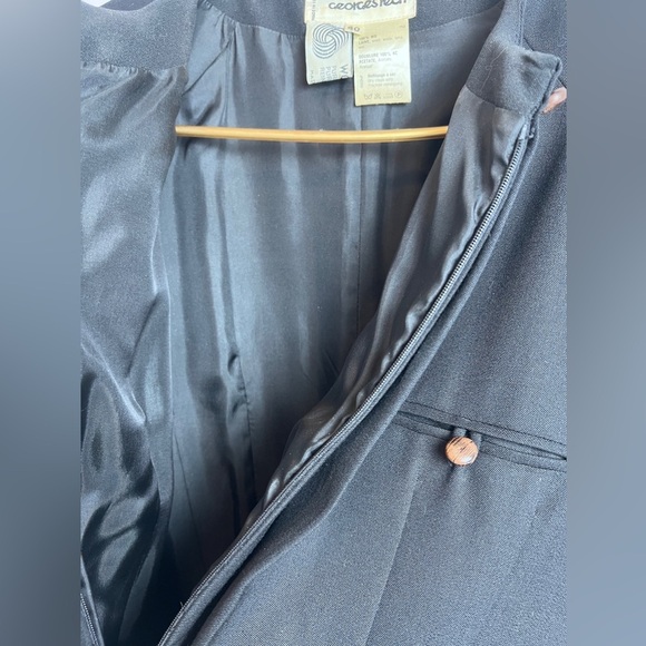 Vintage George Rech Wool Dress 40 - Picture 7 of 10